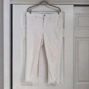American Eagle Outfitters white jeggings 12 EUC